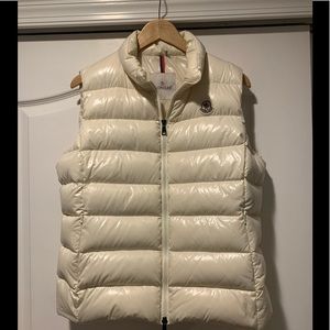 Moncler Ghany Lacque Quilted Down Vest